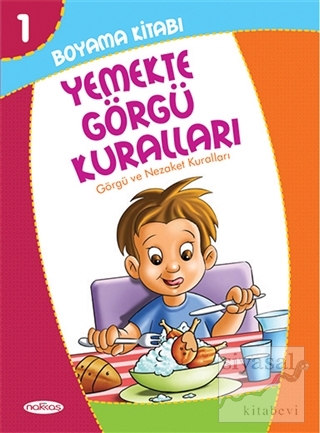 Boyama Kitabı 1 - Yemekte Görgü Kuralları