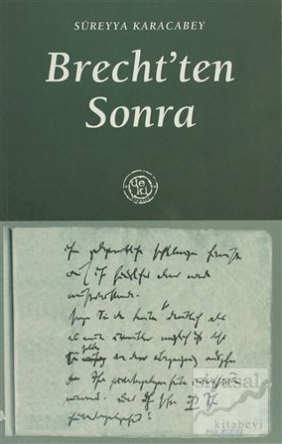 Brecht'ten Sonra Süreyya Karacabey