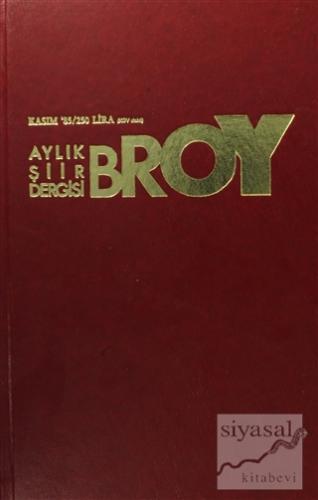 Broy Aylık Şiir Dergisi Kasım 85 (Ciltli) Kolektif