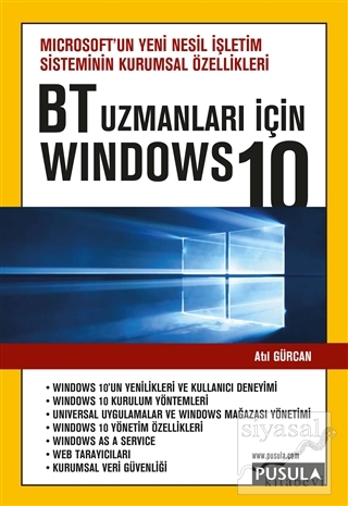 BT Uzmanları için Windows 10 Atıl Gürcan