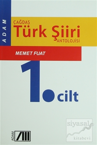 Çağdaş Türk Şiiri Antolojisi (2 Kitap Takım) Memet Fuat