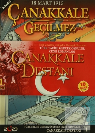 Çanakkale Destanı 1.Seri (10 Kitap) Osman Arslan