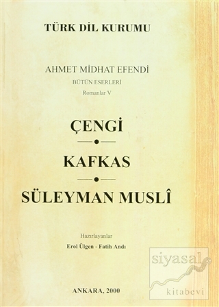 Çengi - Kafkas - Süleyman Musli Ahmet Mithat