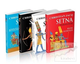 Christian Jacq Seti (4 Kitap Takım) Christian Jacq