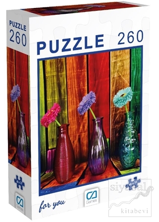 Çiçekler - 260 Parça Puzzle