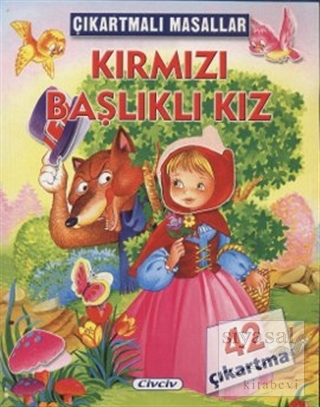 Çıkartmalı Masallar - Kırmızı Başlıklı Kız