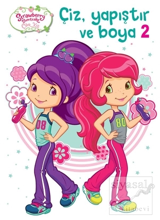 Çilek Kız - Çiz Yapıştır Boya 2