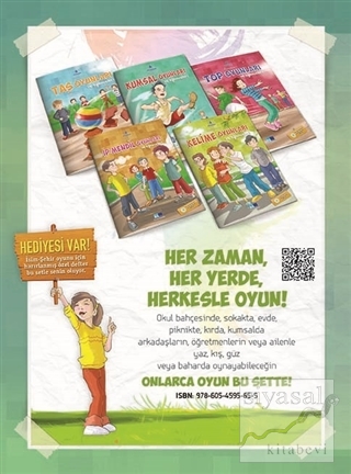 Çocuk Oyunları Seti (5 Kitap Takım) Erol Erdoğan