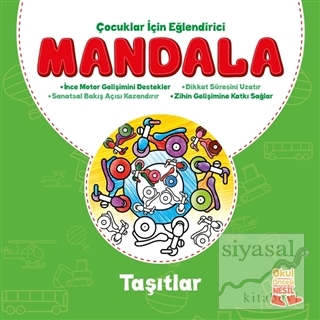 Çocuklar İçin Eğlendirici Mandala: Taşıtlar Kolektif