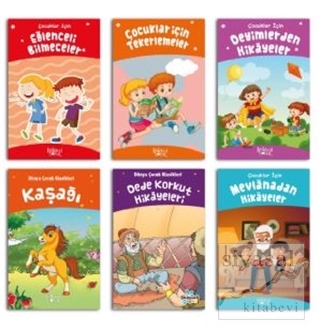 Çocuklar İçin Geleneksel Kitaplar Seti (6 Kitap Takım) Kolektif
