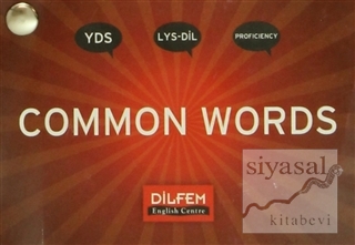 Common Words (Cep Kartelası) YDS - LYS-DİL - Proficiency Kolektif