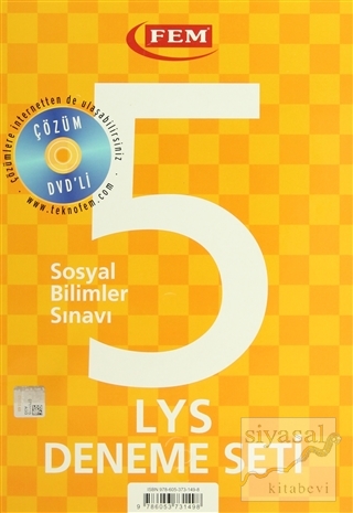 Çözüm Dvd'li 5 LYS Deneme Seti Sosyal Bilimler Sınavı Kolektif
