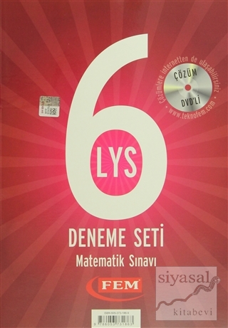 Çözüm Dvd'li 6 LYS Deneme Seti Matematik Sınavı Kolektif