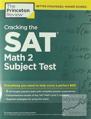 Cracking the SAT Math 2 Subject Test Kolektif