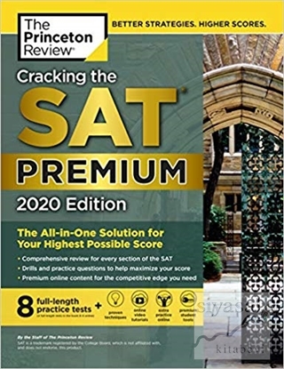 Cracking the SAT Premium Edition with 8 Practice Tests 2020 Princeton 
