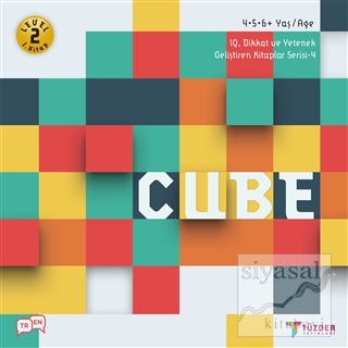 Cube - IQ Dikkat ve Yetenek Geliştiren Kitaplar Serisi 4 (Level 2) Kol