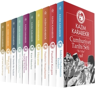Cumhuriyet Tarihi Seti - İlk Yıllar (10 Kitap Lüx Kutulu) Kazım Karabe