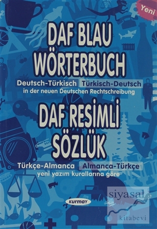 Daf Blau Wörterbuch Daf Resimli Sözlük Deutsch / Türkish İbrahim Sargı