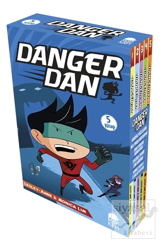 Danger Dan Seti (5 Kitap Takım) Lesley Anne