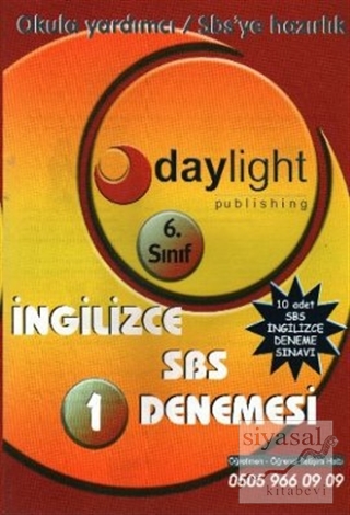 Daylight 6. Sınıf İngilizce SBS Denemesi Kolektif