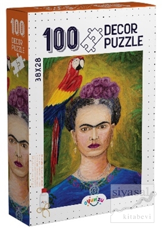Decor Frida Kahlo 100 Parça Puzzle