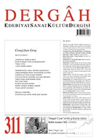 Dergah Edebiyat Kültür Sanat Dergisi Sayı: 311 Ocak 2016 Kolektif