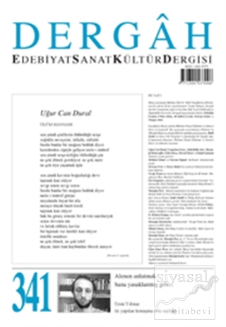 Dergah Edebiyat Kültür Sanat Dergisi Sayı: 341 Temmuz 2018 Kolektif