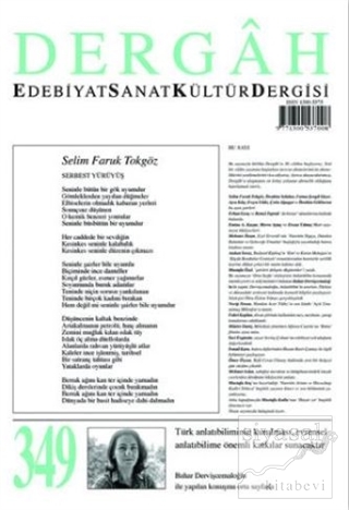 Dergah Edebiyat Sanat Kültür Dergisi Sayı: 349 Mart 2019 Kolektif