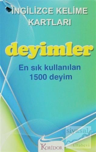 Deyimler - İngilizce Kelime Kartları