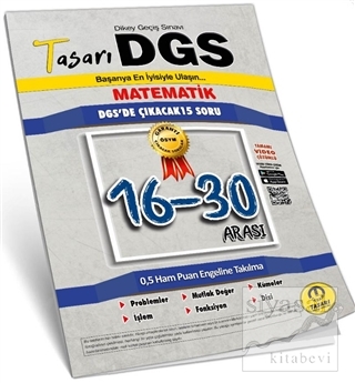 DGS Matematik 16-30 Garanti Soru Kitapçığı Kolektif