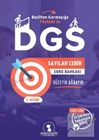 DGS Sayılar Cebir Soru Bankası 1. Kitap Hüseyin Ağbayır