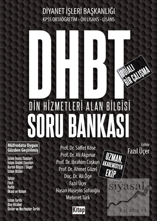 DHBT 1-2, DKAP, Yeterlik ve MBSTS Soru Bankası Kolektif