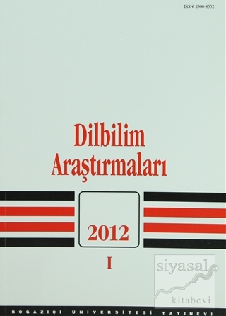 Dilbilim Araştırmaları 2012 / 1 Kolektif