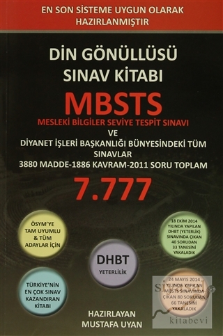 Din Gönüllüsü Sınav Kitabı MBSTS 2015 Kolektif