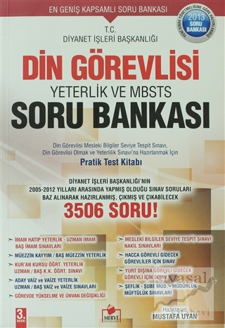 Din Görevlisi MBST ve Yeterlilik Sınavı Soru Bankası Kolektif