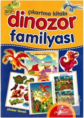 Dinozor Familyası - Çıkartma Kitabı Kolektif