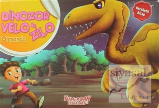 Dinozor Velo ile Zilo Ormanda - Üç Boyutlu Kitap (Ciltli) Kolektif