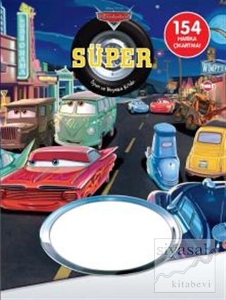 Disney Arabalar Süper Oyun ve Boyama Kitabı Kolektif