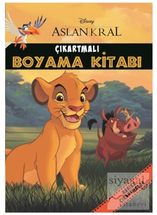 Disney Aslan Kral Çıkartmalı Boyama Kitabı Kolektif