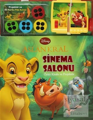 Disney Aslan Kral Sinema Salonu Öykü Kitabı ve Projektör Kolektif