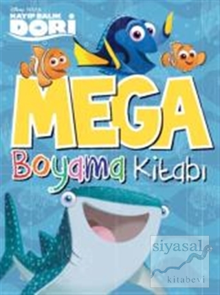 Disney Kayıp Balık Dori - Mega Boyama Kitabı Kolektif