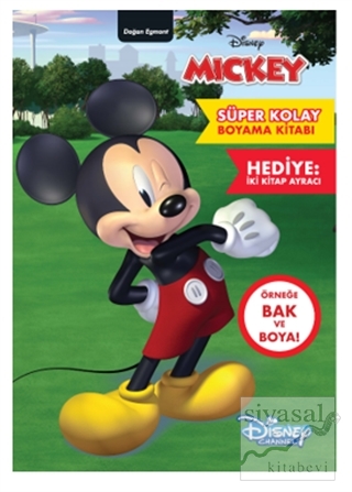 Disney Mickey Süper Kolay Boyama Kitabı Kolektif