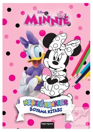 Disney Minnie Neşeli Renkler Boyama Kitabı Kolektif