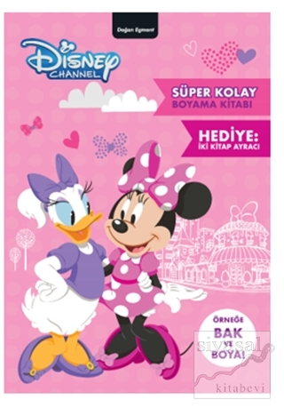Disney Minnie Süper Kolay Boyama Kitabı Kolektif