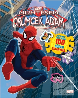 Disney Muhteşem Örümcek Adam - Çıkartmalı Boyama