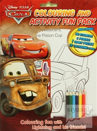 Disney Pixar Cars : Colouring and Activity Fun Pack Kolektif