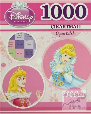 Disney Prenses - 1000 Çıkartmalı Oyun Kitabı