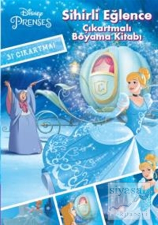 Disney Prenses - Çıkartmalı Boyama Kitabı - Sihirli Eğlence Kolektif