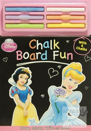Disney Princess : Chalk Board Fun (Ciltli) Kolektif