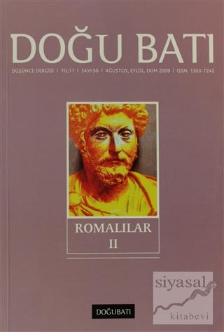 Doğu Batı Düşünce Dergisi Sayı: 50 Romalılar 2 Kolektif